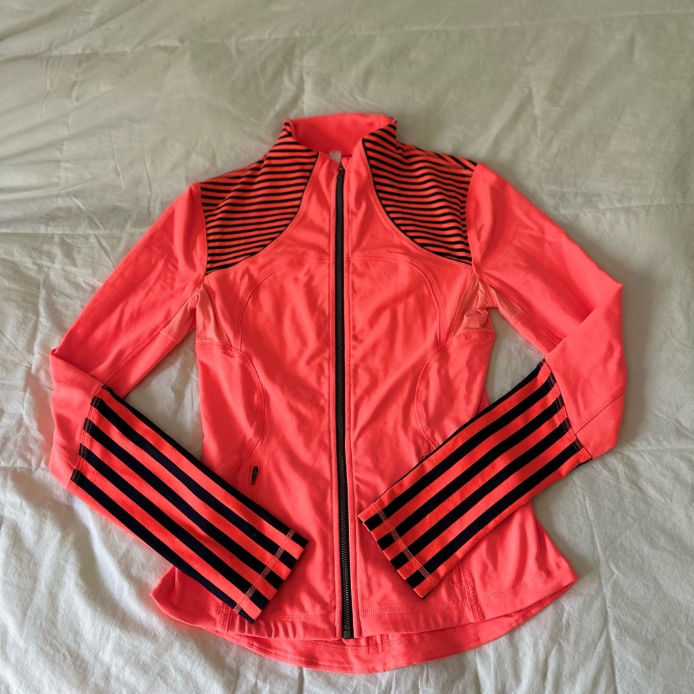 Lululemon Women's Striped Coral Jacket
